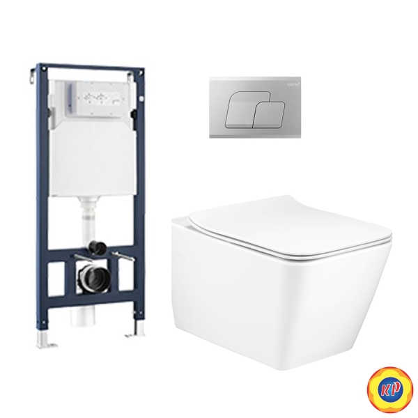 Bồn Cầu Két Âm Cotto SC197627(T) Treo Tường