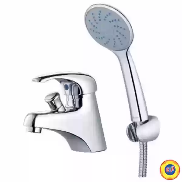 Vòi Nóng Lạnh Lavabo CAESAR B136CU (B136C) Kết Hợp Tay Sen