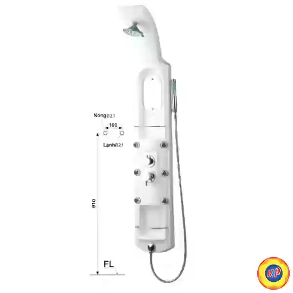 Vòi Sen Thuyền CAESAR SP149 Nóng Lạnh
