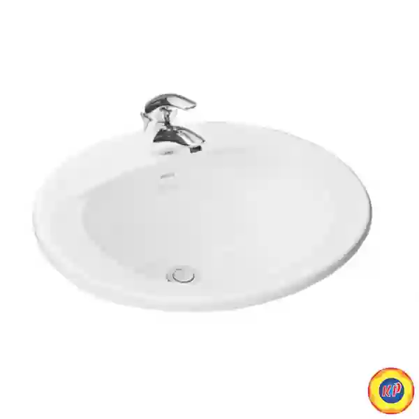 Chậu Rửa Lavabo TOTO L501C#XW Âm Bàn Dương Vành