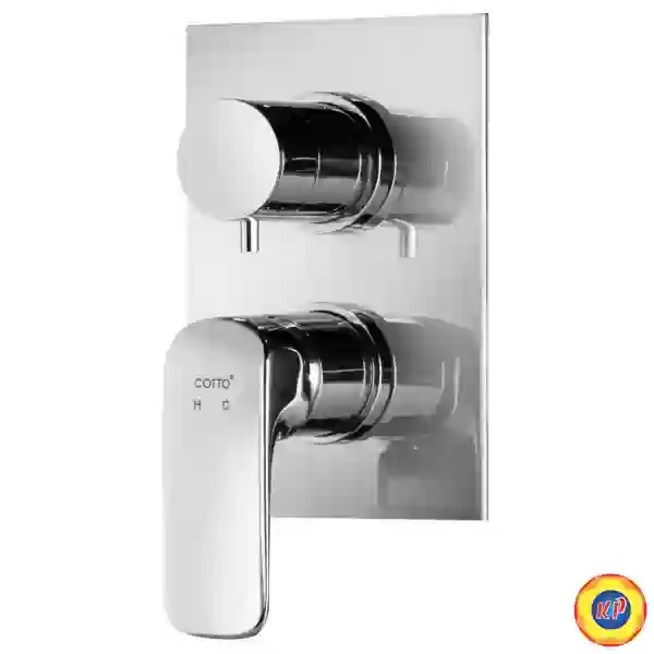 Van Điều Chỉnh Nóng Lạnh Cotto CT2243A SCIROCCO Âm Tường
