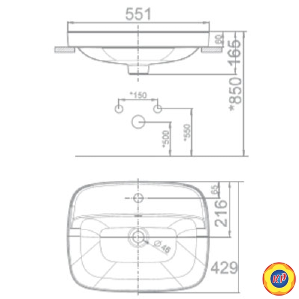 Chậu Lavabo Đặt Bàn American Standard VF-0420 Signature