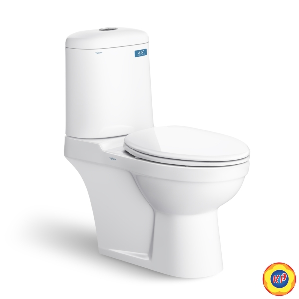 Bồn Cầu Viglacera VI107 2 Khối Nắp êm