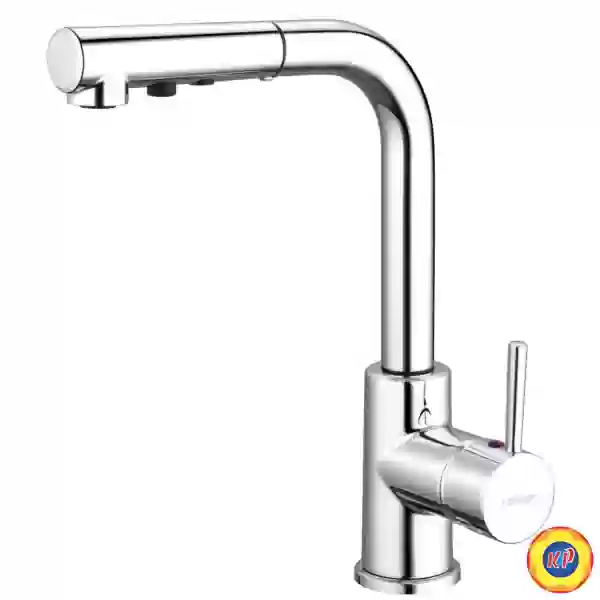 Vòi Rửa Chén Caesar K915C Rút Dây Nóng Lạnh