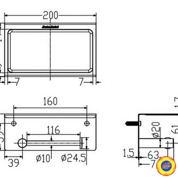 Móc Giấy Vệ Sinh American Standard WF-1498 Concept Tròn Đơn