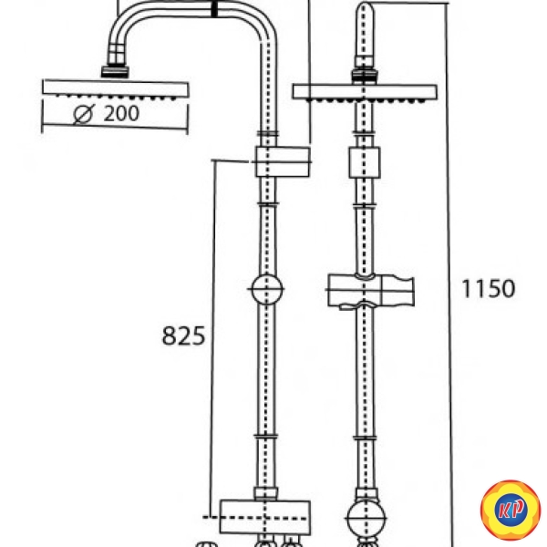Thân Sen Cây American Standard WF-9071 