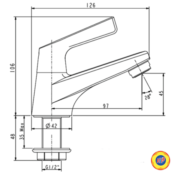 Vòi Lavabo American Standard WF-T601 Lạnh